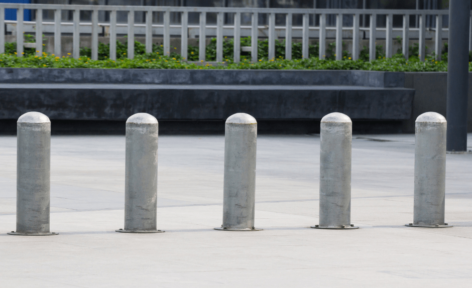 concrete bollards